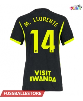 Günstige Atletico Madrid Marcos Llorente #14 Auswärtstrikot Damen 2026-27 Kurzarm
